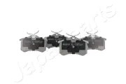 Bremsbelagsatz, Scheibenbremse Hinterachse JAPANPARTS PP-0018AF