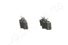 Bremsbelagsatz, Scheibenbremse Hinterachse JAPANPARTS PP-0018AF Bild Bremsbelagsatz, Scheibenbremse Hinterachse JAPANPARTS PP-0018AF