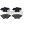 Bremsbelagsatz, Scheibenbremse Hinterachse JAPANPARTS PP-0039AF