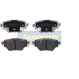 Bremsbelagsatz, Scheibenbremse Hinterachse JAPANPARTS PP-0039AF