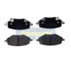 Bremsbelagsatz, Scheibenbremse Hinterachse JAPANPARTS PP-0040AF