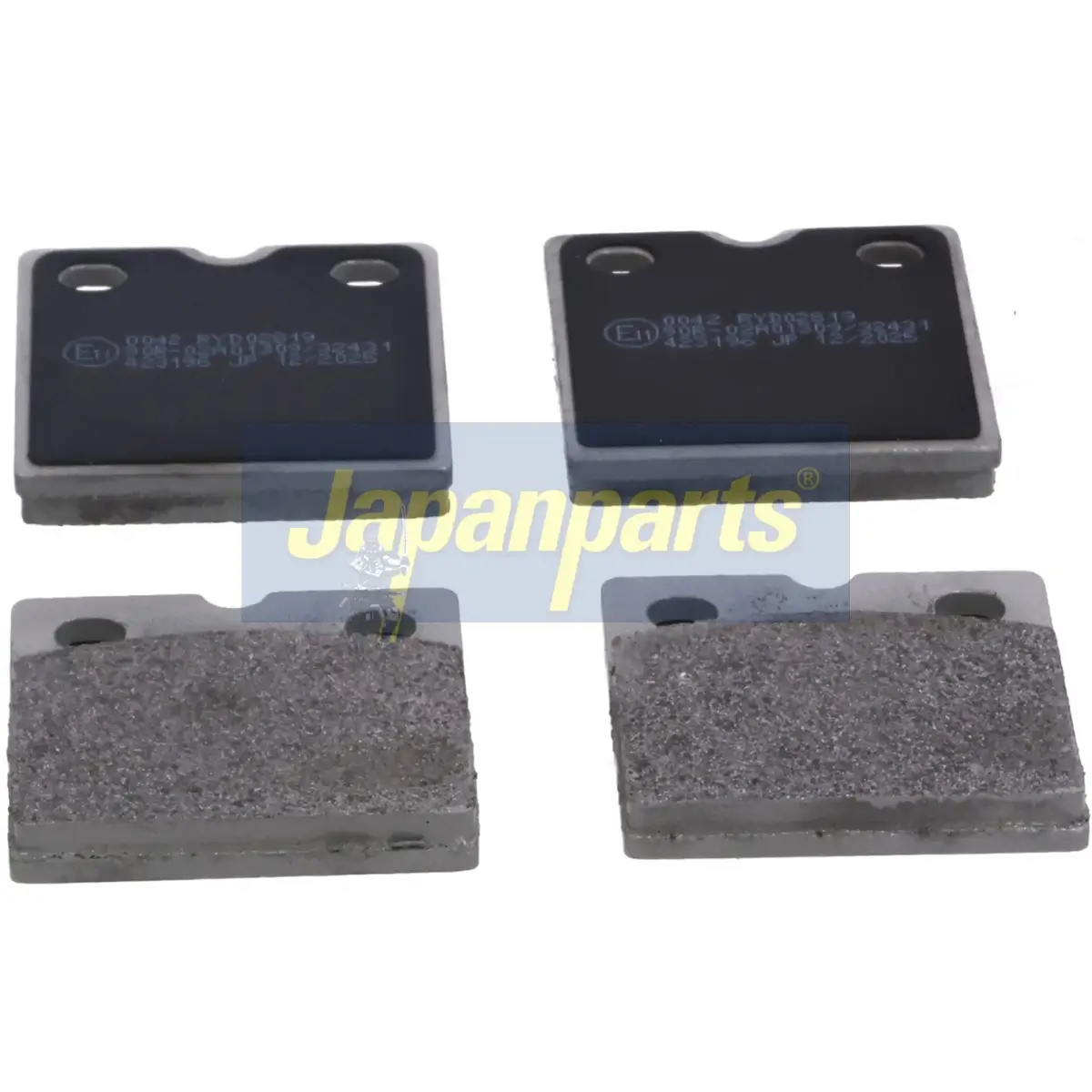 Bremsbelagsatz, Scheibenbremse Hinterachse JAPANPARTS PP-0042AF