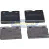 Bremsbelagsatz, Scheibenbremse Hinterachse JAPANPARTS PP-0042AF