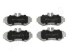 Bremsbelagsatz, Scheibenbremse Hinterachse JAPANPARTS PP-0513AF Bild Bremsbelagsatz, Scheibenbremse Hinterachse JAPANPARTS PP-0513AF