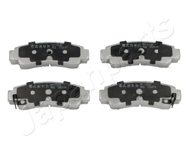 Bremsbelagsatz, Scheibenbremse Hinterachse JAPANPARTS PP-125AF