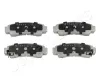Bremsbelagsatz, Scheibenbremse Hinterachse JAPANPARTS PP-125AF