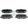 Bremsbelagsatz, Scheibenbremse Hinterachse JAPANPARTS PP-2008AF