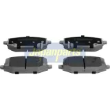 Bremsbelagsatz, Scheibenbremse Hinterachse JAPANPARTS PP-2008AF