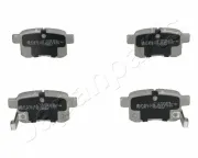 Bremsbelagsatz, Scheibenbremse Hinterachse JAPANPARTS PP-410AF