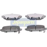 Bremsbelagsatz, Scheibenbremse Hinterachse JAPANPARTS PP-916AF