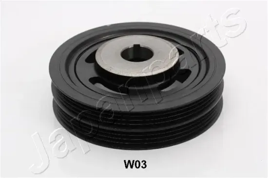 Riemenscheibe, Kurbelwelle JAPANPARTS PU-W03 Bild Riemenscheibe, Kurbelwelle JAPANPARTS PU-W03