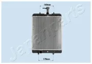 Kühler, Motorkühlung JAPANPARTS RDA033068