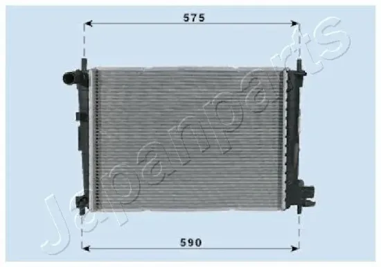 Kühler, Motorkühlung JAPANPARTS RDA053066 Bild Kühler, Motorkühlung JAPANPARTS RDA053066