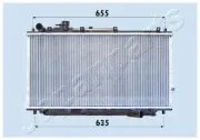Kühler, Motorkühlung JAPANPARTS RDA333019