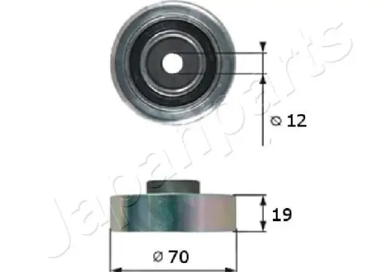 Umlenk-/Führungsrolle, Keilrippenriemen JAPANPARTS RP-815 Bild Umlenk-/Führungsrolle, Keilrippenriemen JAPANPARTS RP-815