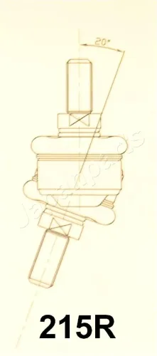 Stabilisator, Fahrwerk vorne rechts JAPANPARTS SI-215R Bild Stabilisator, Fahrwerk vorne rechts JAPANPARTS SI-215R