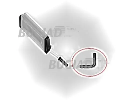 Ladeluftschlauch links Ladeluftkühler BUGIAD 88633 Bild Ladeluftschlauch links Ladeluftkühler BUGIAD 88633