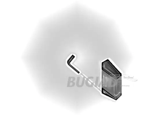 Ladeluftschlauch Ladeluftkühler unten BUGIAD 88639 Bild Ladeluftschlauch Ladeluftkühler unten BUGIAD 88639