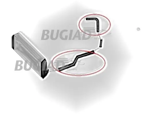 Ladeluftschlauch BUGIAD 88791 Bild Ladeluftschlauch BUGIAD 88791