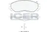 Bremsbelagsatz, Scheibenbremse ICER 141234