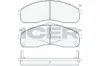 Bremsbelagsatz, Scheibenbremse ICER 141455
