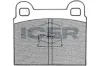 Bremsbelagsatz, Scheibenbremse ICER 180097
