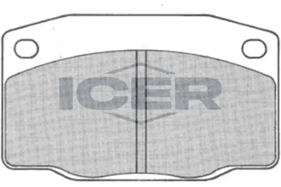 Bremsbelagsatz, Scheibenbremse ICER 180275 Bild Bremsbelagsatz, Scheibenbremse ICER 180275