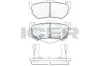 Bremsbelagsatz, Scheibenbremse ICER 180600