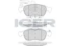 Bremsbelagsatz, Scheibenbremse ICER 181970