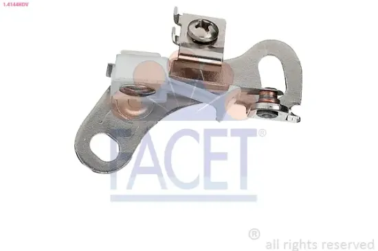 Kontaktsatz, Zündverteiler FACET 1.4144HDV Bild Kontaktsatz, Zündverteiler FACET 1.4144HDV