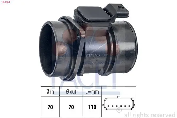 Luftmassenmesser FACET 10.1364