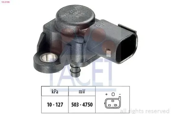 Luftdrucksensor, Höhenanpassung FACET 10.3106 Bild Luftdrucksensor, Höhenanpassung FACET 10.3106