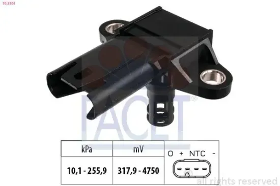 Luftdrucksensor, Höhenanpassung FACET 10.3161 Bild Luftdrucksensor, Höhenanpassung FACET 10.3161