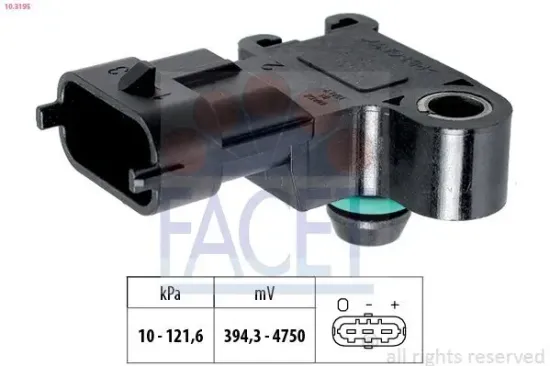 Luftdrucksensor, Höhenanpassung FACET 10.3195 Bild Luftdrucksensor, Höhenanpassung FACET 10.3195