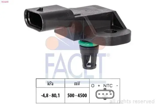 Luftdrucksensor, Höhenanpassung FACET 10.3241 Bild Luftdrucksensor, Höhenanpassung FACET 10.3241