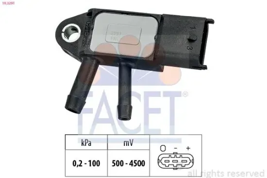 Luftdrucksensor, Höhenanpassung FACET 10.3291 Bild Luftdrucksensor, Höhenanpassung FACET 10.3291