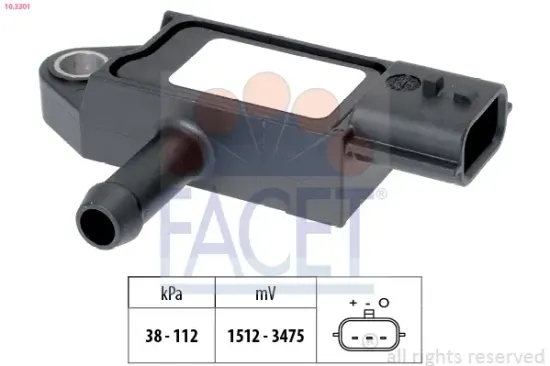 Luftdrucksensor, Höhenanpassung FACET 10.3301 Bild Luftdrucksensor, Höhenanpassung FACET 10.3301
