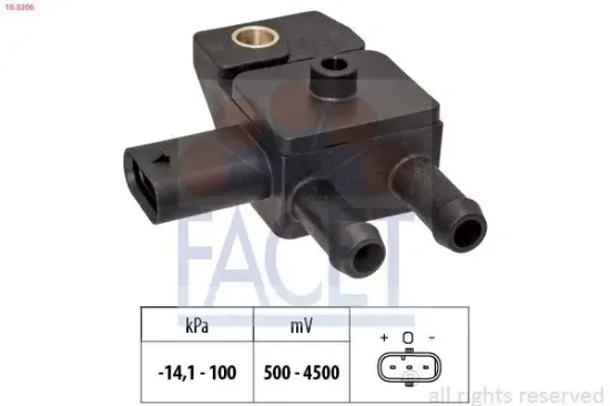 Luftdrucksensor, Höhenanpassung FACET 10.3306 Bild Luftdrucksensor, Höhenanpassung FACET 10.3306