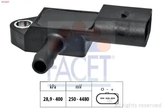 Luftdrucksensor, Höhenanpassung FACET 10.3327 Bild Luftdrucksensor, Höhenanpassung FACET 10.3327