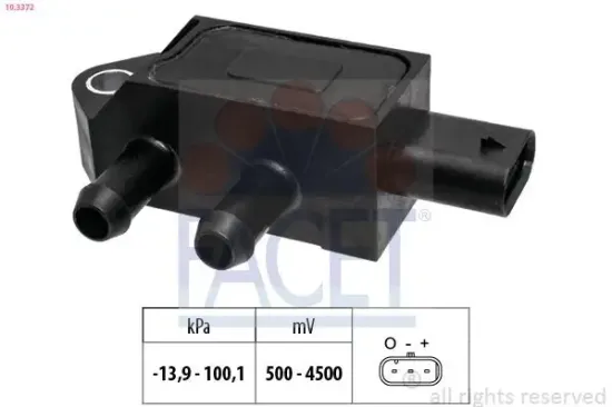 Luftdrucksensor, Höhenanpassung FACET 10.3372 Bild Luftdrucksensor, Höhenanpassung FACET 10.3372