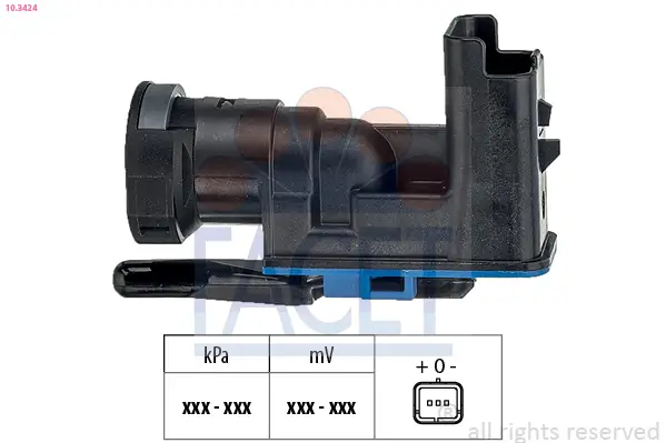 Luftdrucksensor, Höhenanpassung FACET 10.3424