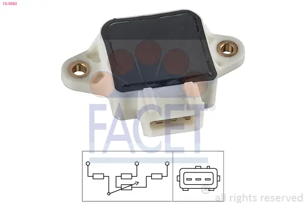 Sensor, Drosselklappenstellung FACET 10.5082