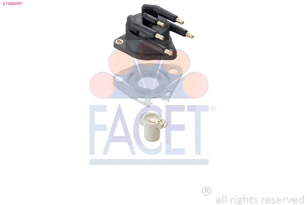 Zündverteilerkappe FACET 2.7686PHT