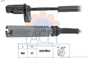 Sensor, Raddrehzahl FACET 21.0077