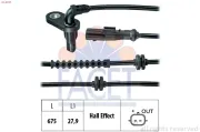 Sensor, Raddrehzahl FACET 21.0107