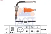 Sensor, Abgastemperatur FACET 22.0019
