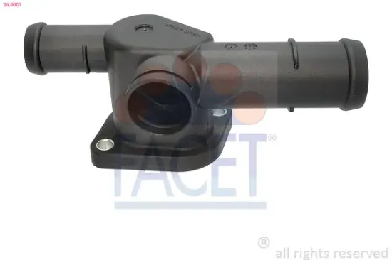 Kühlmittelflansch FACET 26.0001 Bild Kühlmittelflansch FACET 26.0001