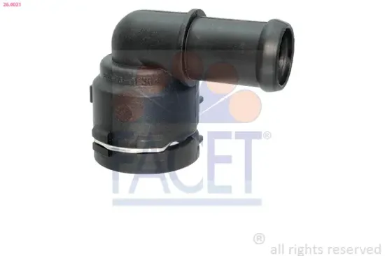 Kühlmittelflansch FACET 26.0021 Bild Kühlmittelflansch FACET 26.0021