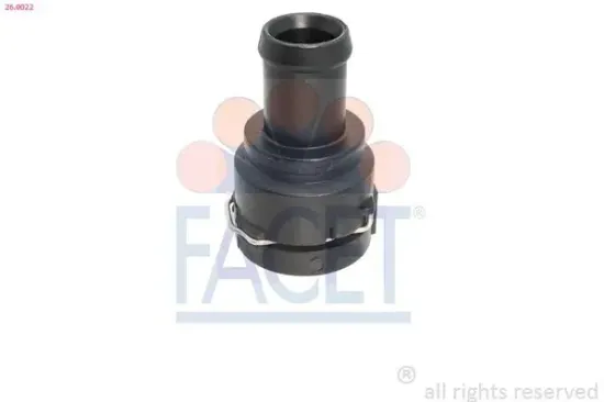 Kühlmittelflansch FACET 26.0022 Bild Kühlmittelflansch FACET 26.0022