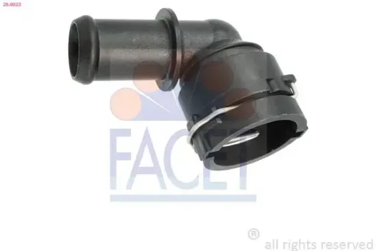 Kühlmittelflansch FACET 26.0023 Bild Kühlmittelflansch FACET 26.0023
